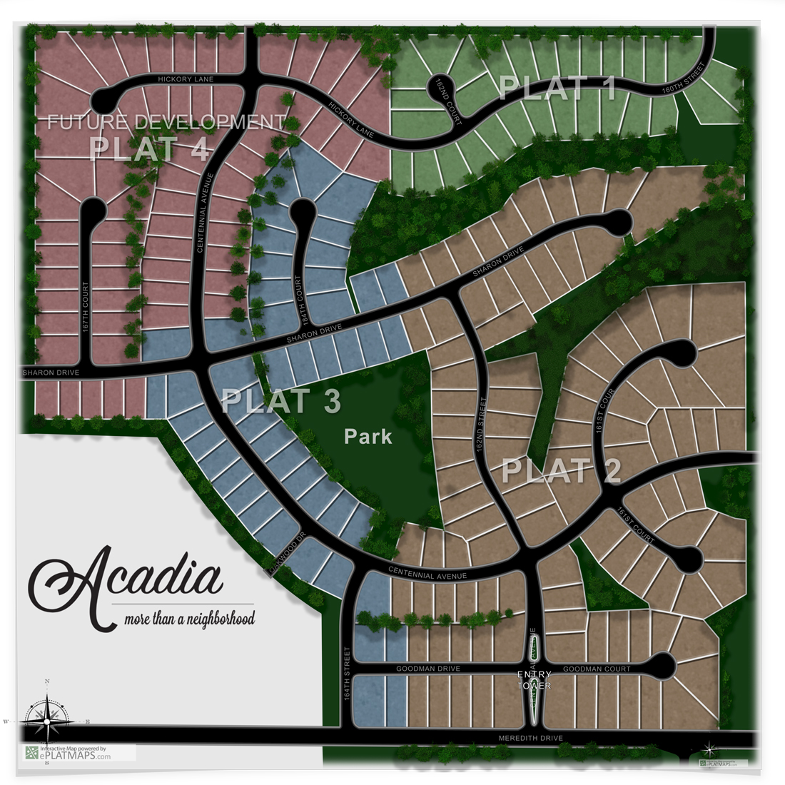 Multiple Phase Interactive Map and Custom Artist Rendering