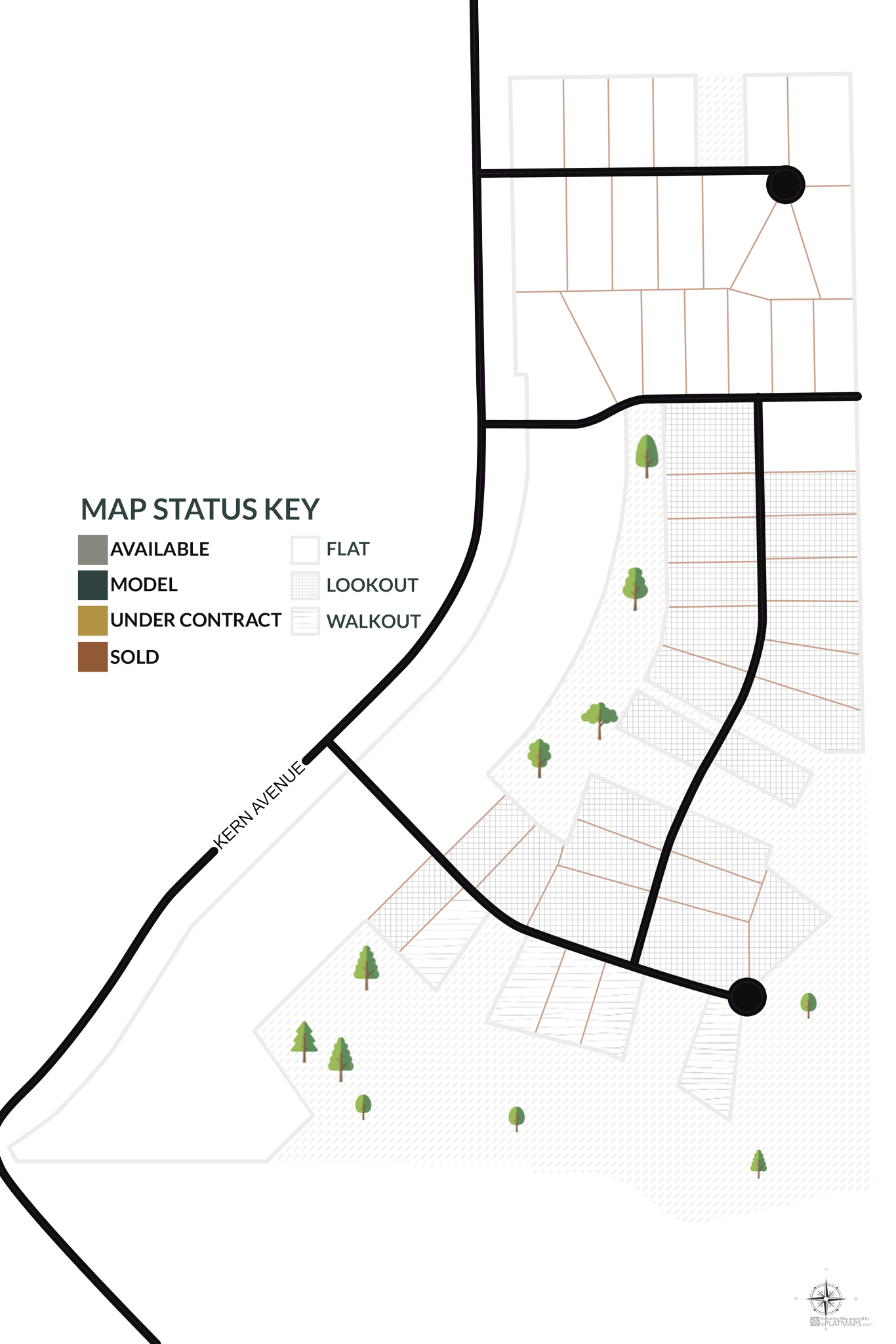 Faded Interactive Map