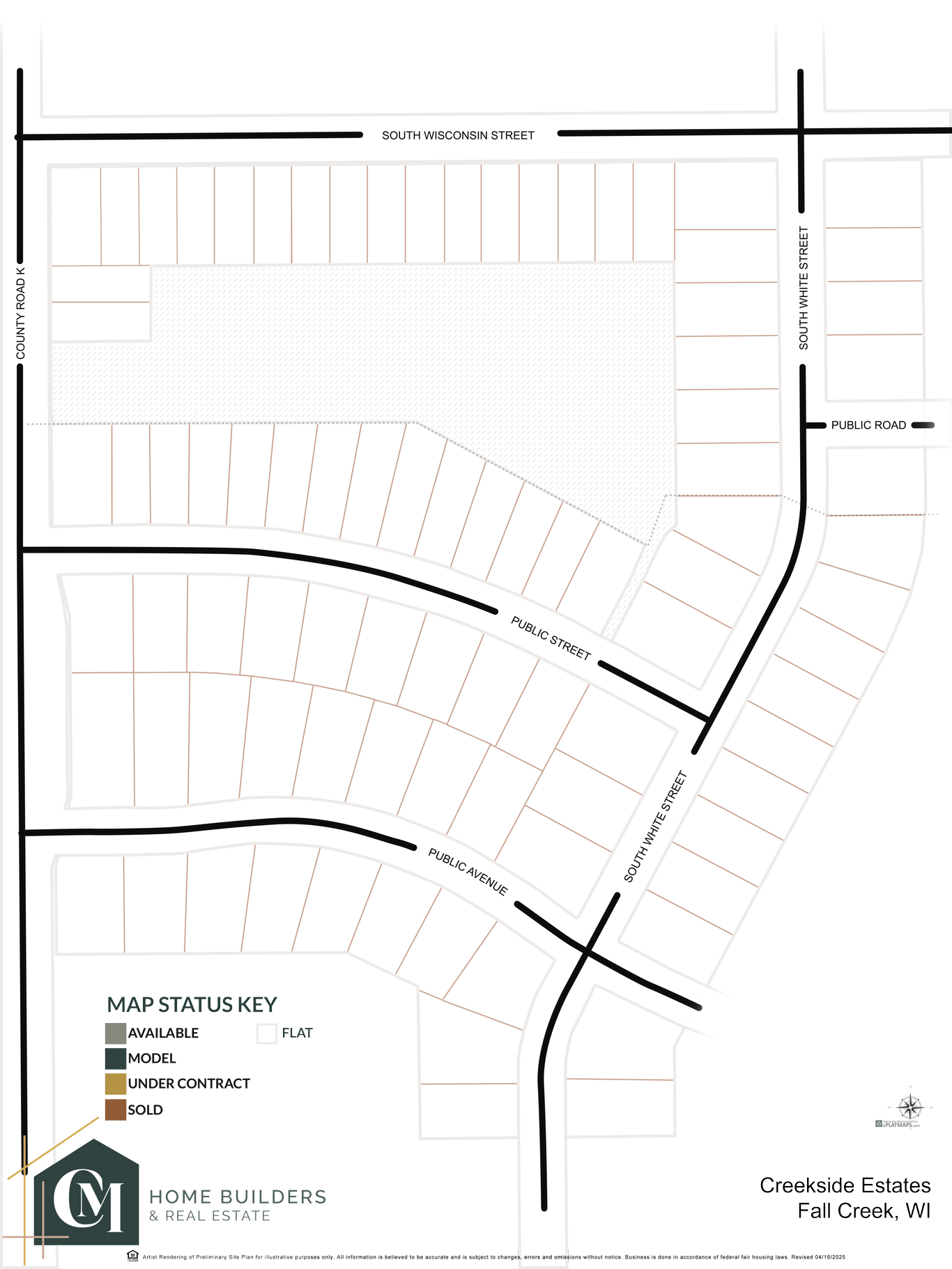 Faded Interactive Map