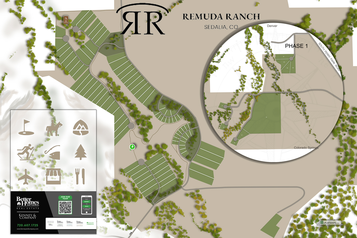 Faded Interactive Map