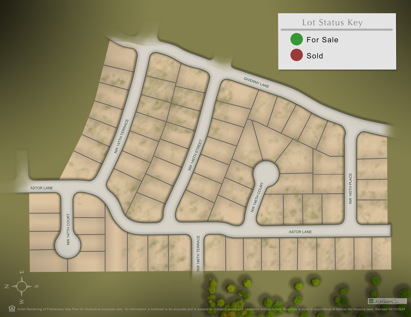 Faded Interactive Map