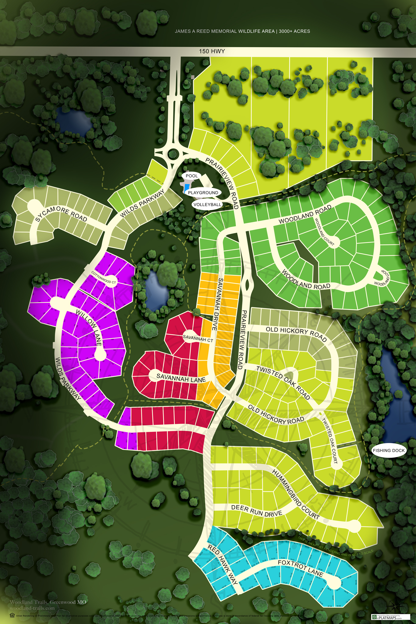 Faded Interactive Map